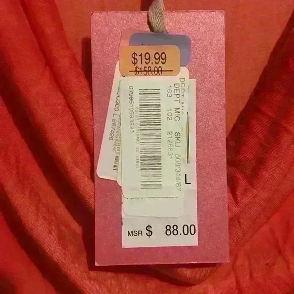 Chelsea & Violet size L beach pool cover up dress with cowl neck NWT - Picture 6 of 8